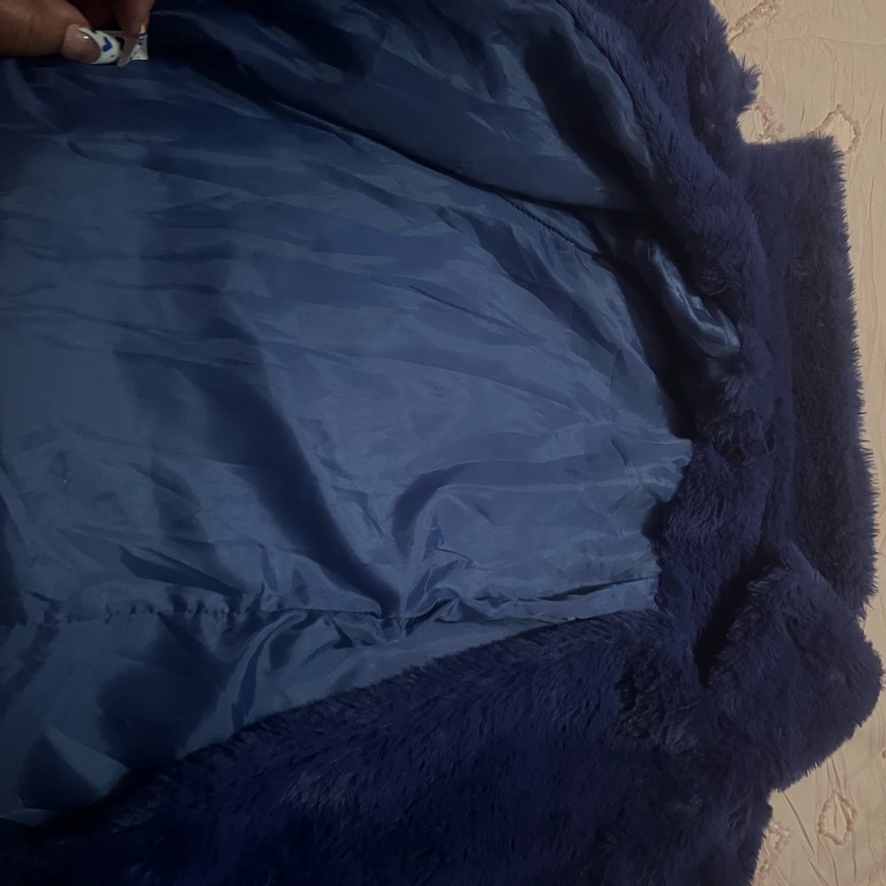 Brand New Blue Crop Jacket